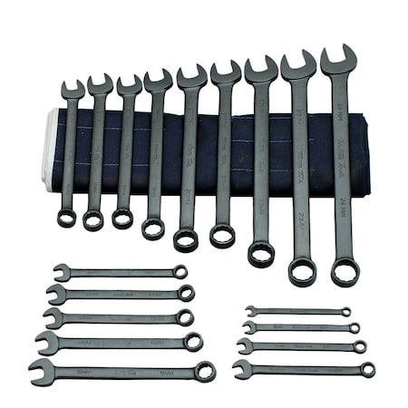 Martin WRENCH SET COMB 18PC METRIC BLACK MTCB18KM